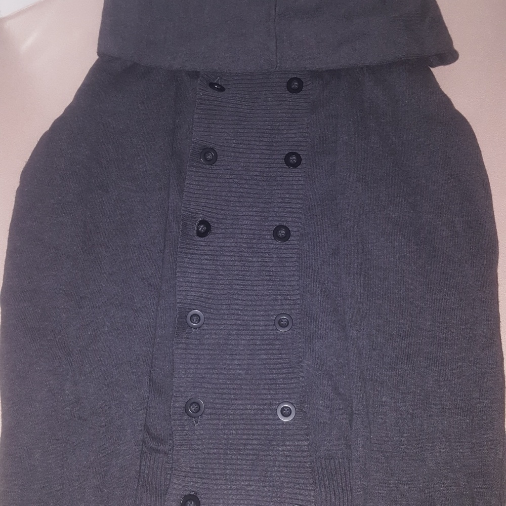 Gray topman cardigan.